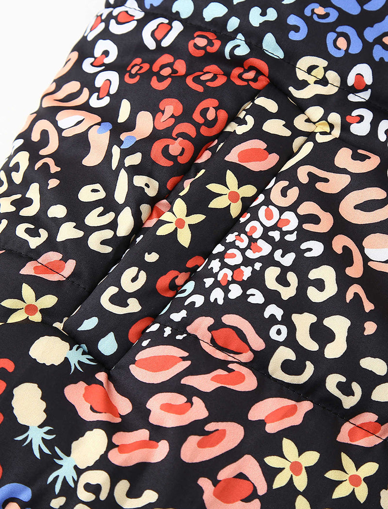 Zippered Puffer Jacket