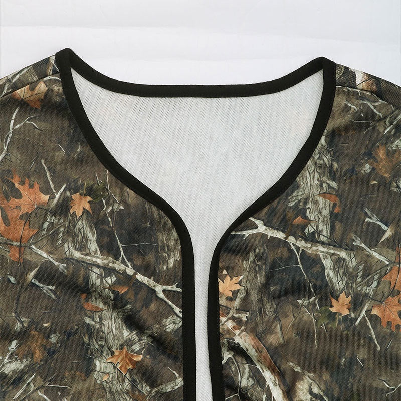 Printed Round Neck Jacket