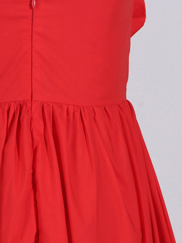 Strapless Floral Maxi Dress