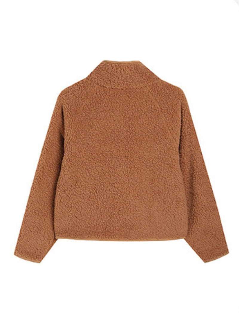 Quilted Sherpa Jacket