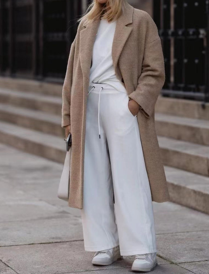 Longline Oversized Teddy Coat