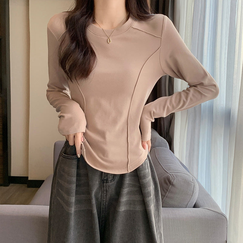 Slim-Fit Basic Pullover