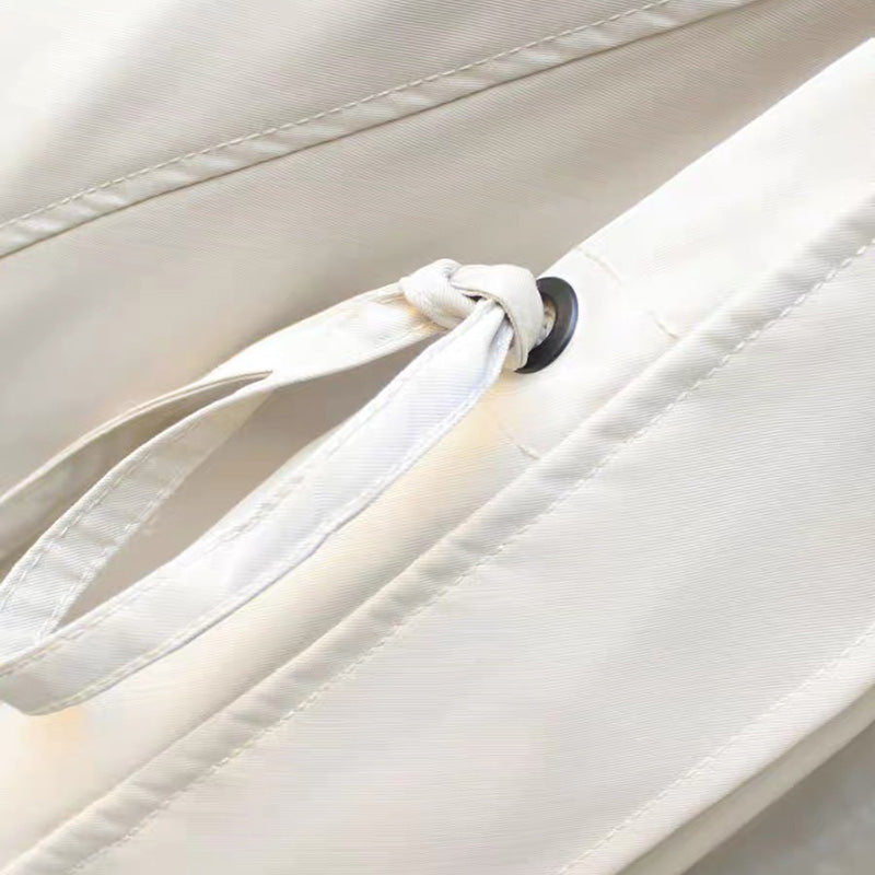 Layered Oversized Hooded Jacket