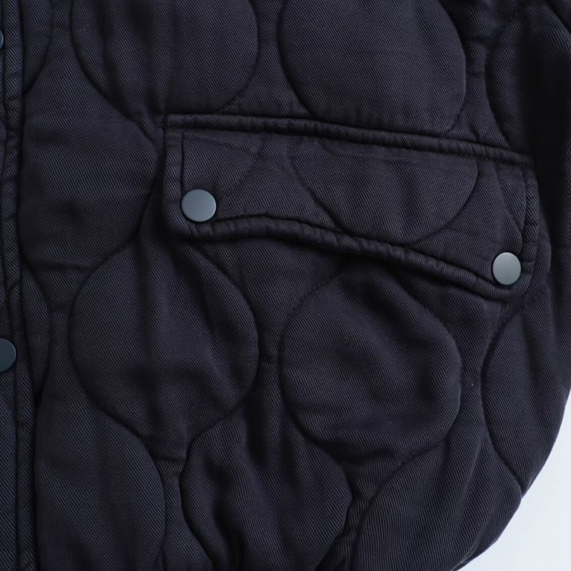 Quilted Bomber Jacket