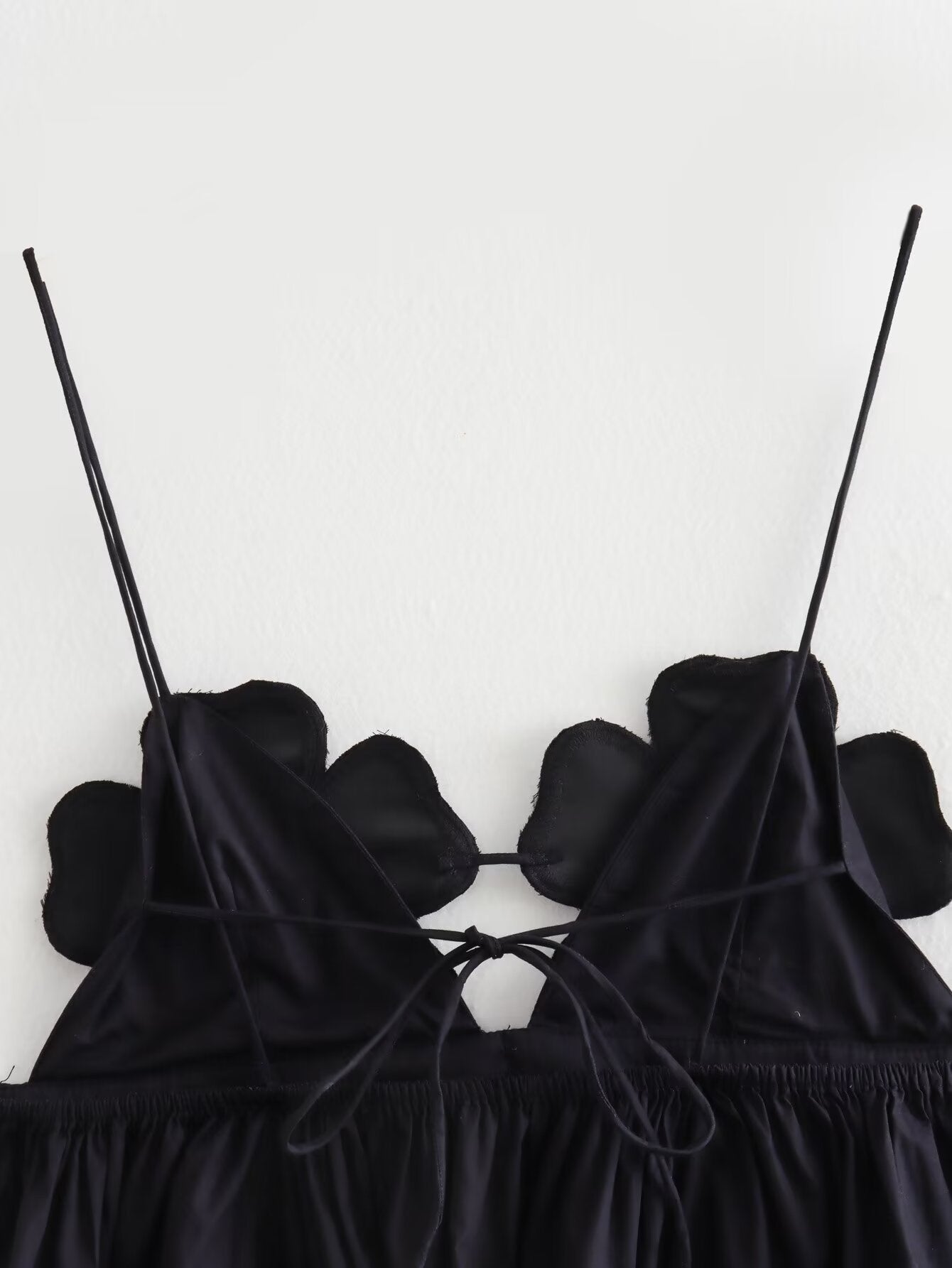 Floral Applique Crop Cami