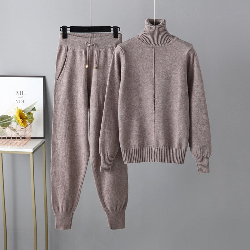 Cozy Turtleneck Knit Set