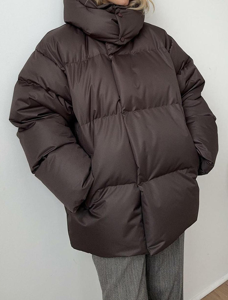 Oversized Hooded Puffer Jacket