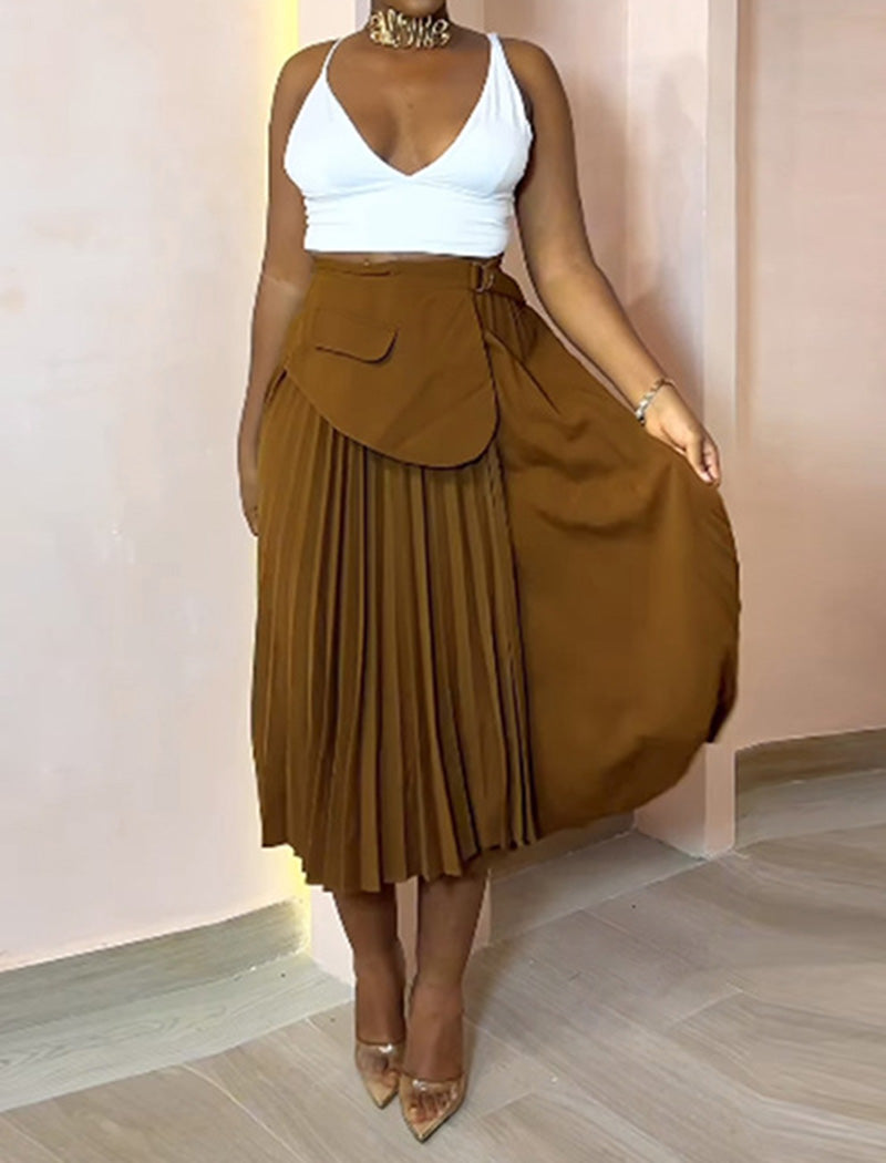 Pleated Skirt