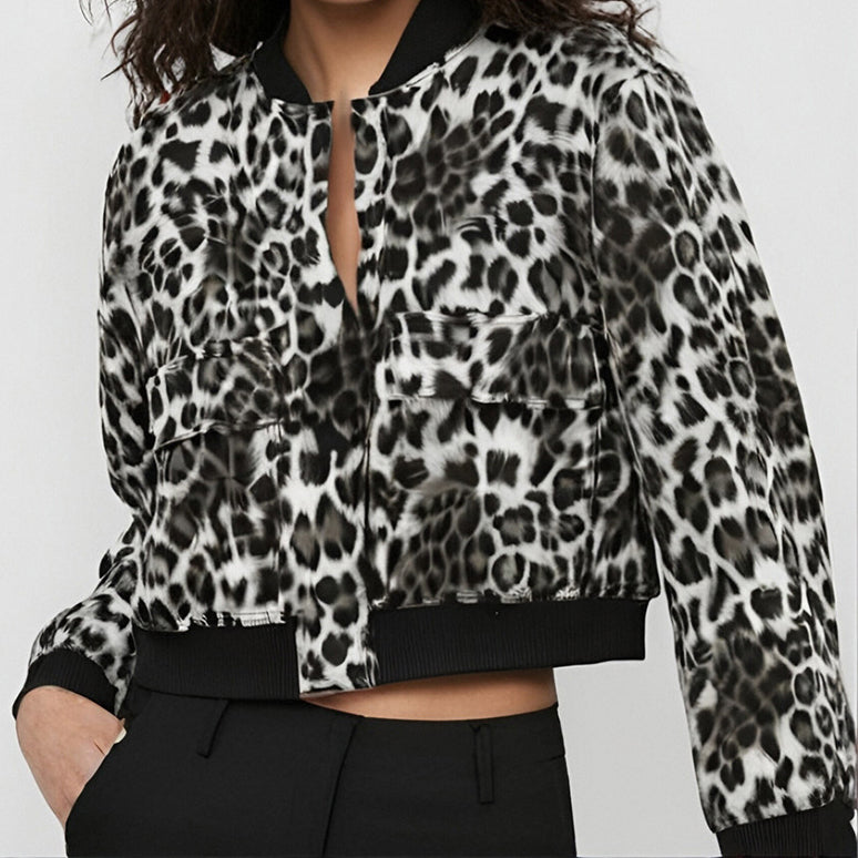 Button-Up Bomber Jacket