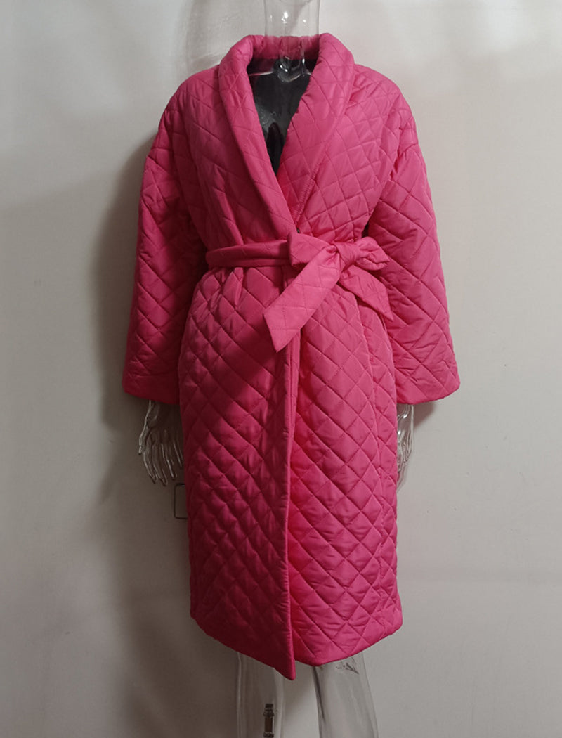 Solid Coat with Belt