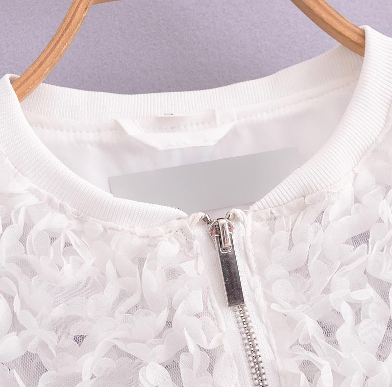 Floral Embellished Cardigan Jacket