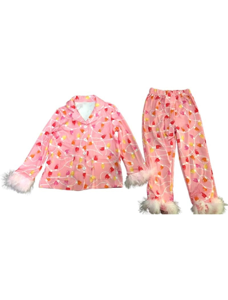 Christmas Printed Pajama Set for Kids