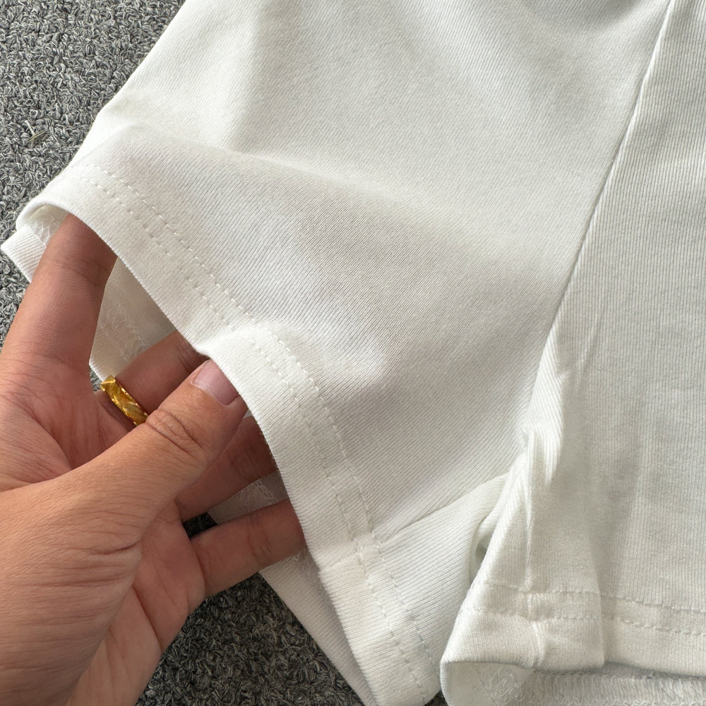 High-Rise Stretch Shorts