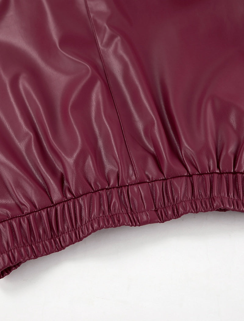 High-Waisted Midi Skirt with Elastic Waistband