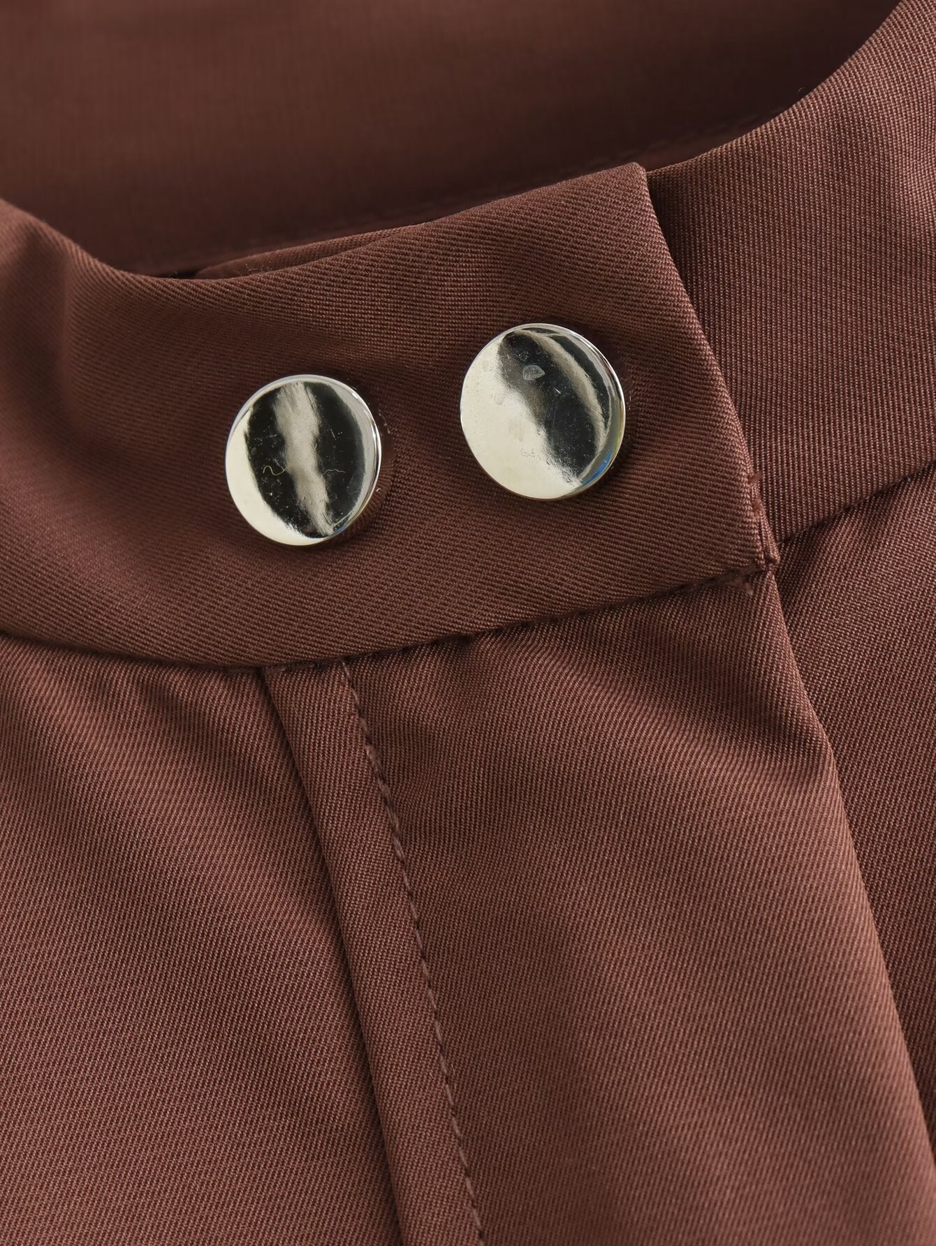 Fitted Buttoned Dress