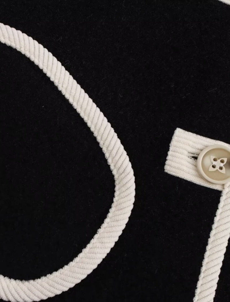 Fleece Button-Up Vest with Pockets