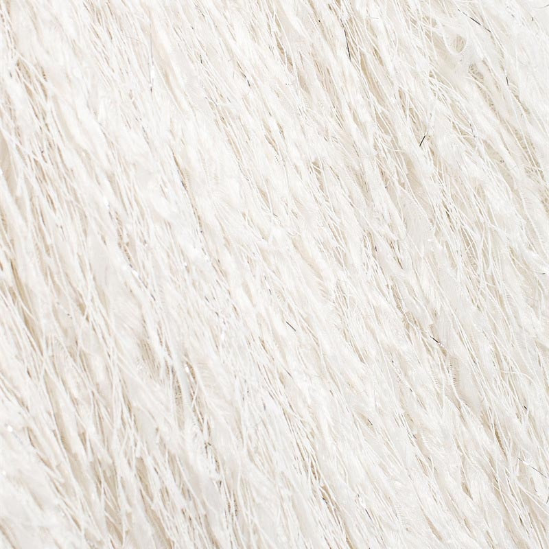 Shaggy Fluffy Knit Sweater with Wide Sleeves