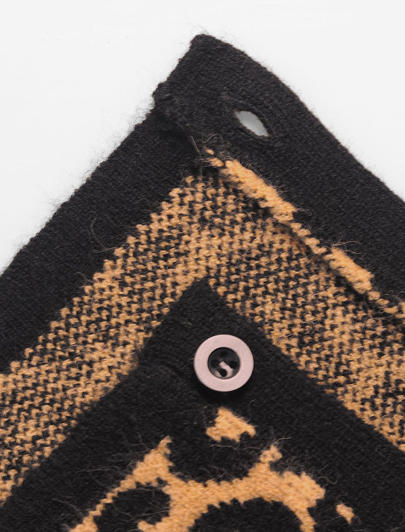 Relaxed Leopard Print Knit Sweater