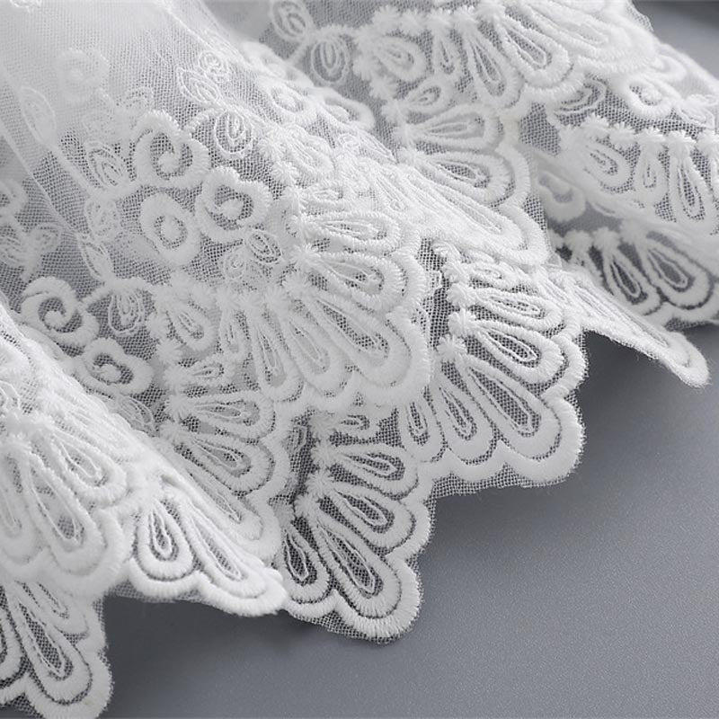 Lace-Trimmed Detachable Collar