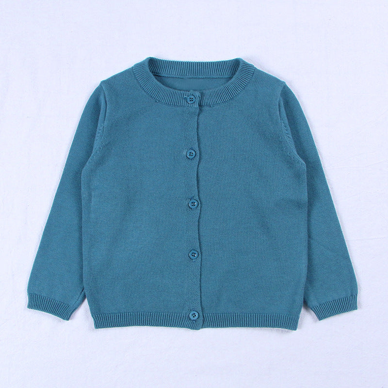 Classic Button-Up Cardigan (Kids)