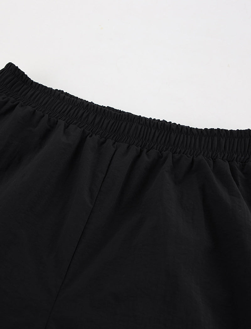 Color-Block Sporty Jacket and Pants Set