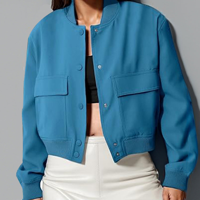 Button-Up Bomber Jacket