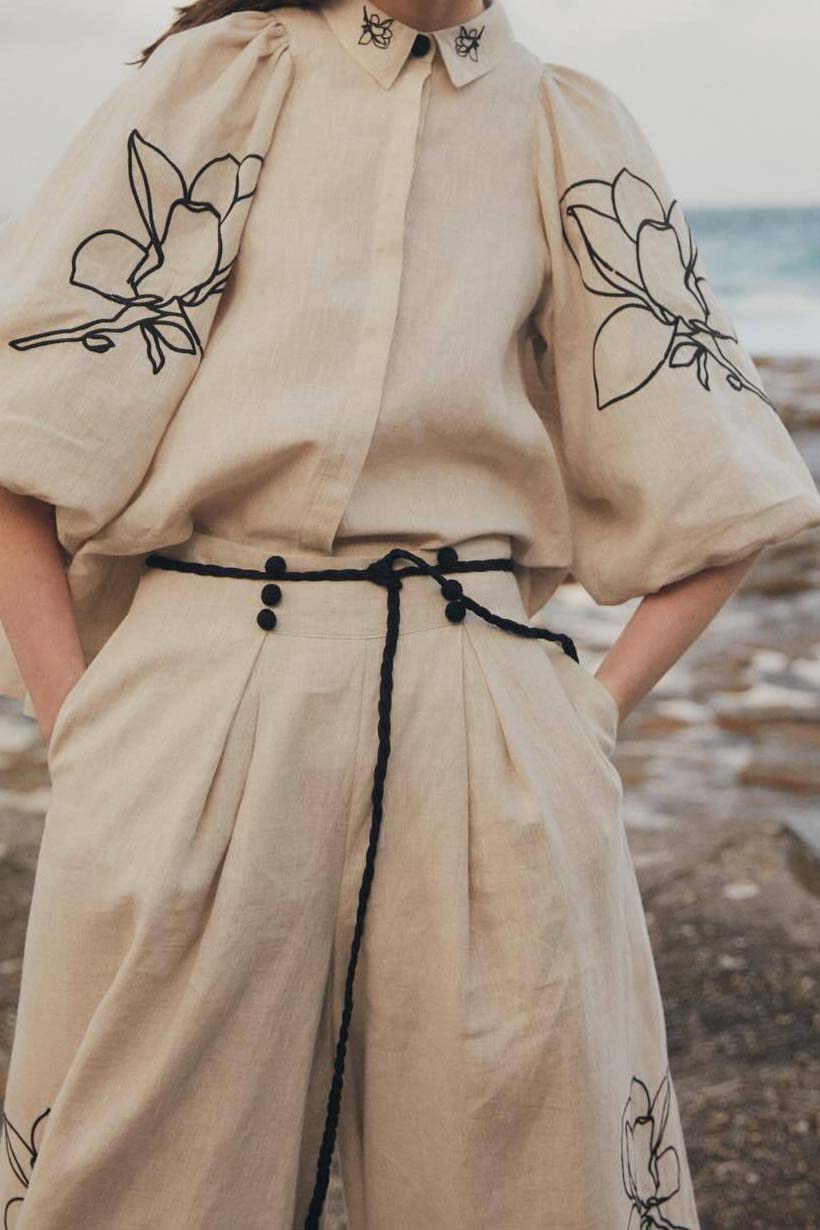 Floral Top and Pants Set