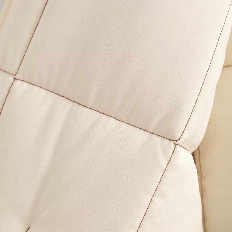 Quilted Floral Pattern Jacket