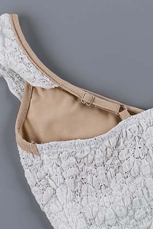 Lace Trim V-Neck Top