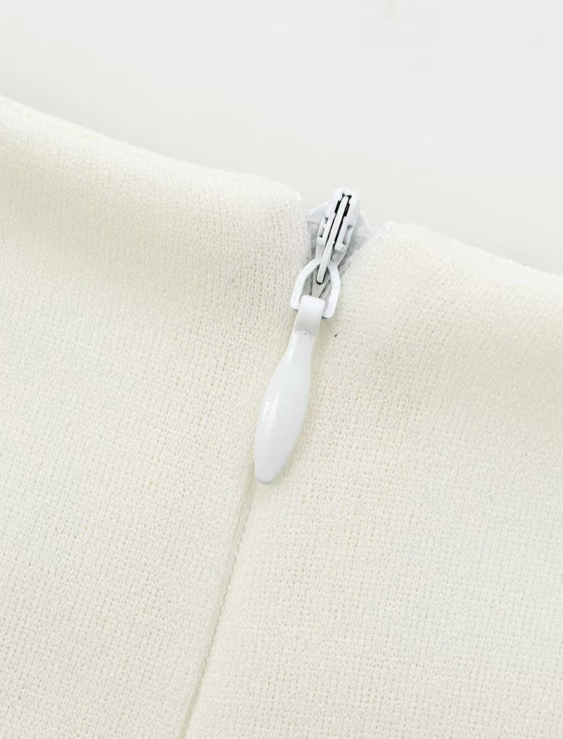 Crewneck Long Sleeve Patchwork Top