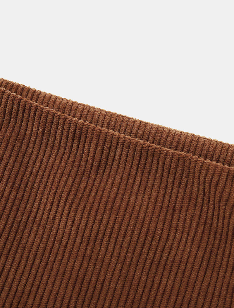 Corduroy Mini Skirt with Button Details