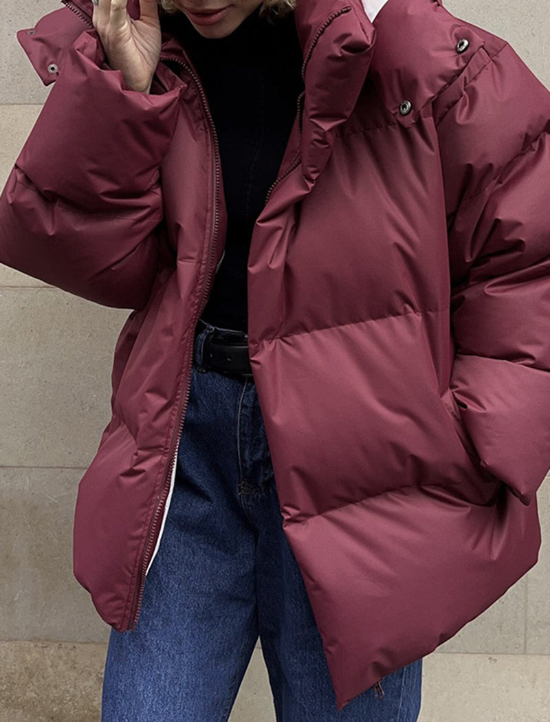 Oversized Hooded Puffer Jacket