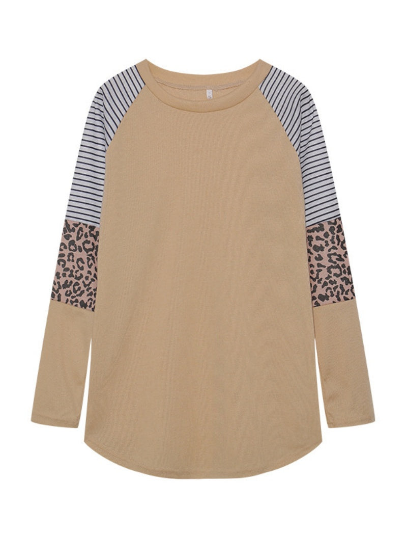 Colorblock Long Sleeve Top