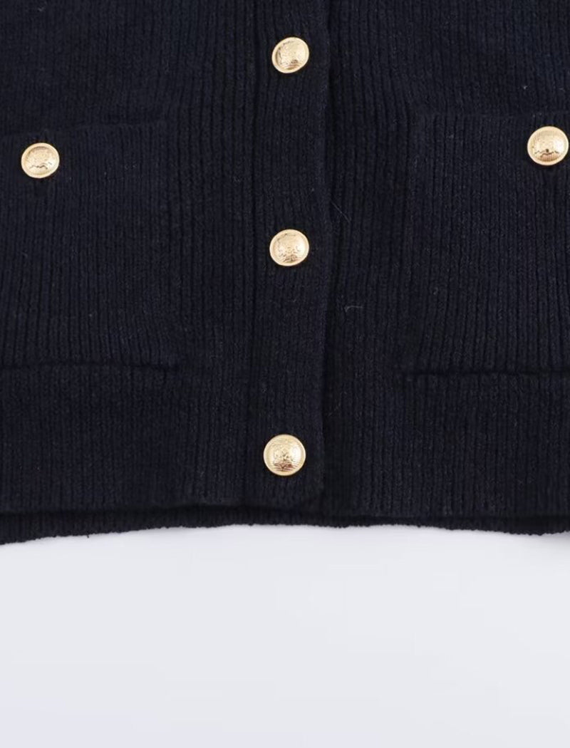 Double-Pocket Knit Vest