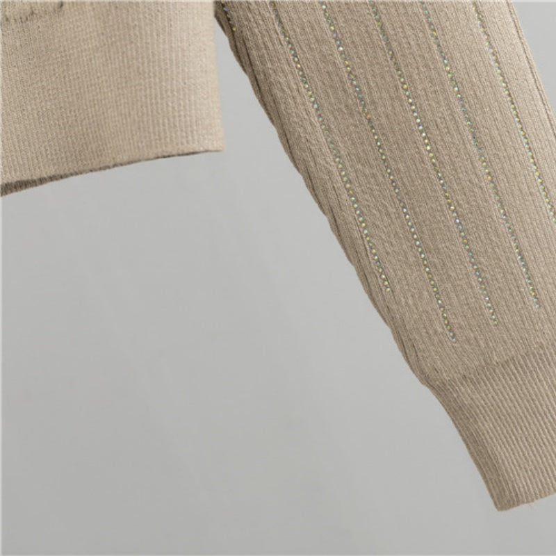 Relaxed Fit Rhinestone Set