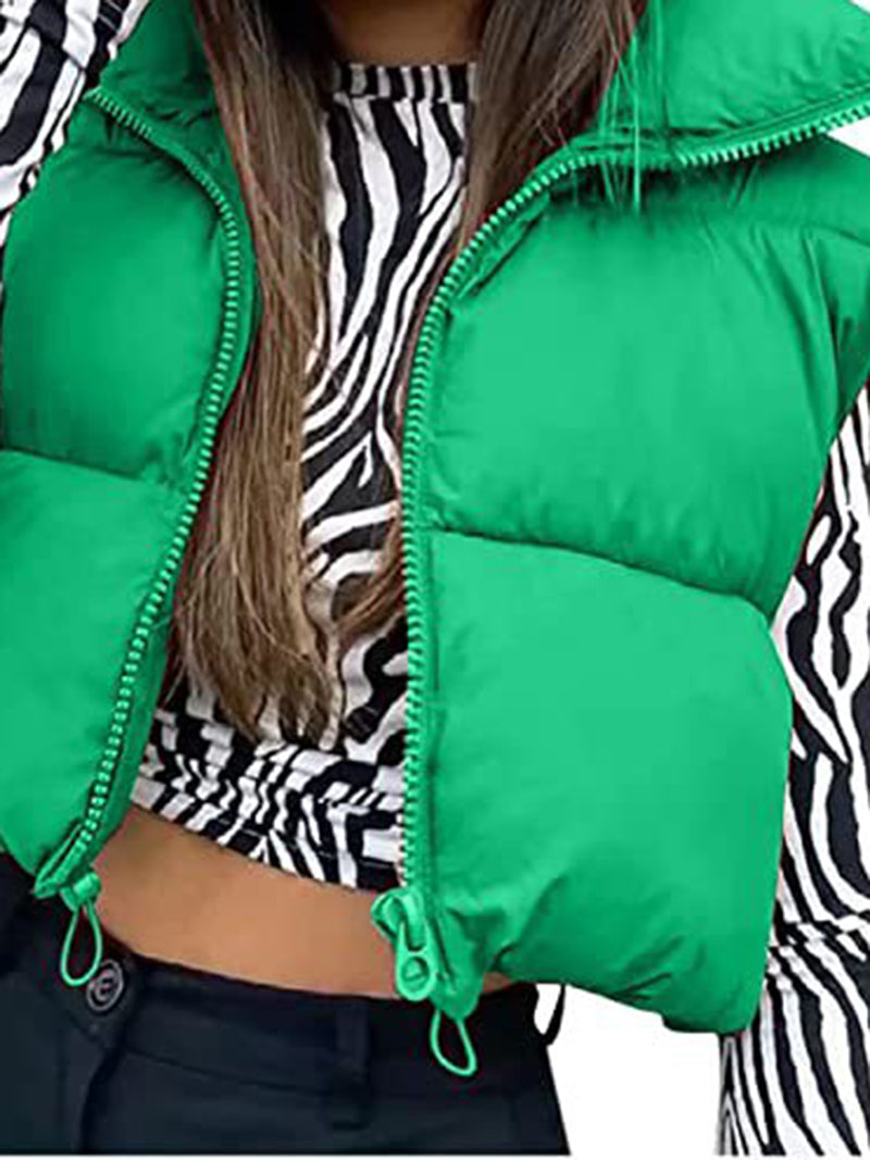 Puffer Crop Vest