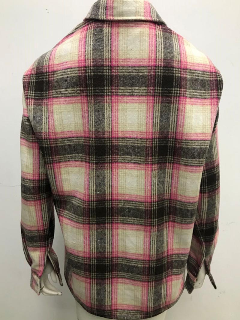 Plaid Button-Up Shacket