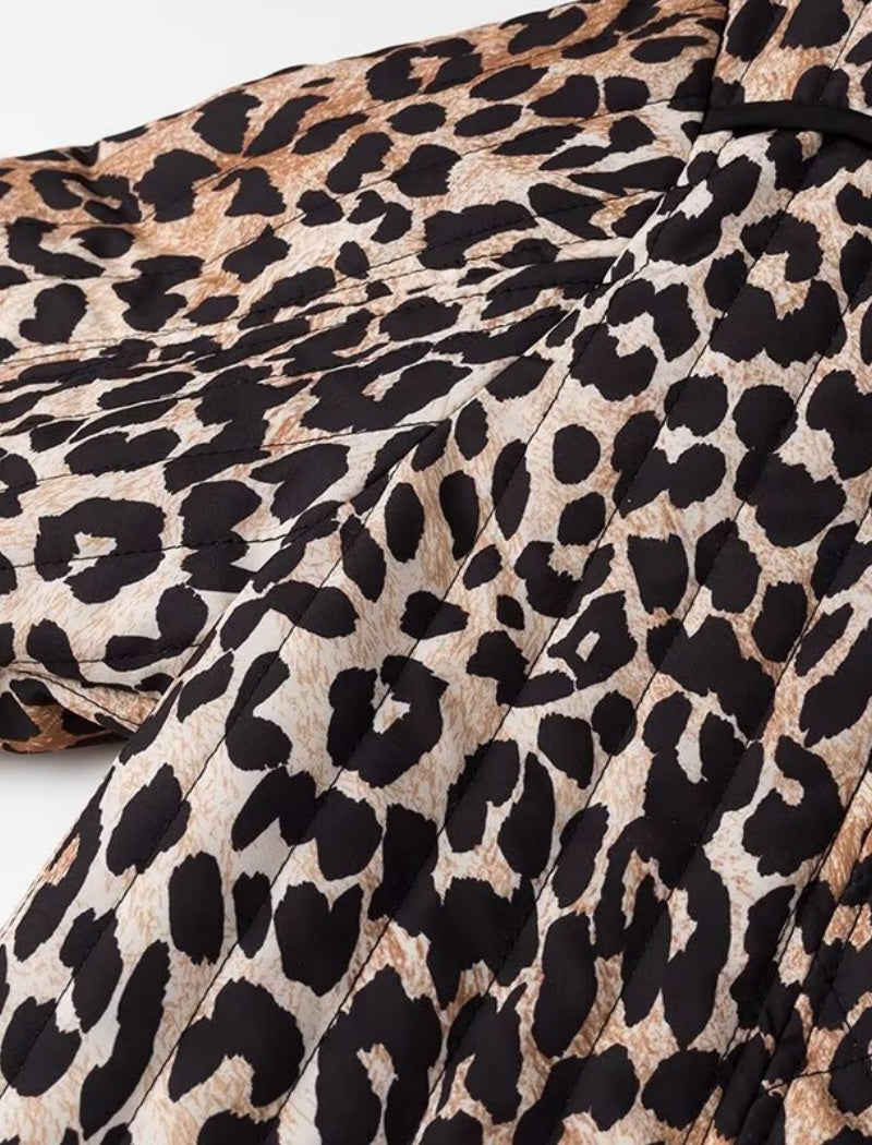 Leopard Print Jacket