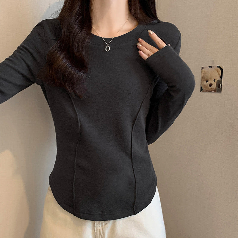 Slim-Fit Basic Pullover