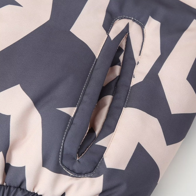 Graphic Printed Bomber Jacket