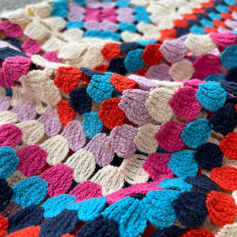 Bohemian Long Crochet Open-Front Cardigan