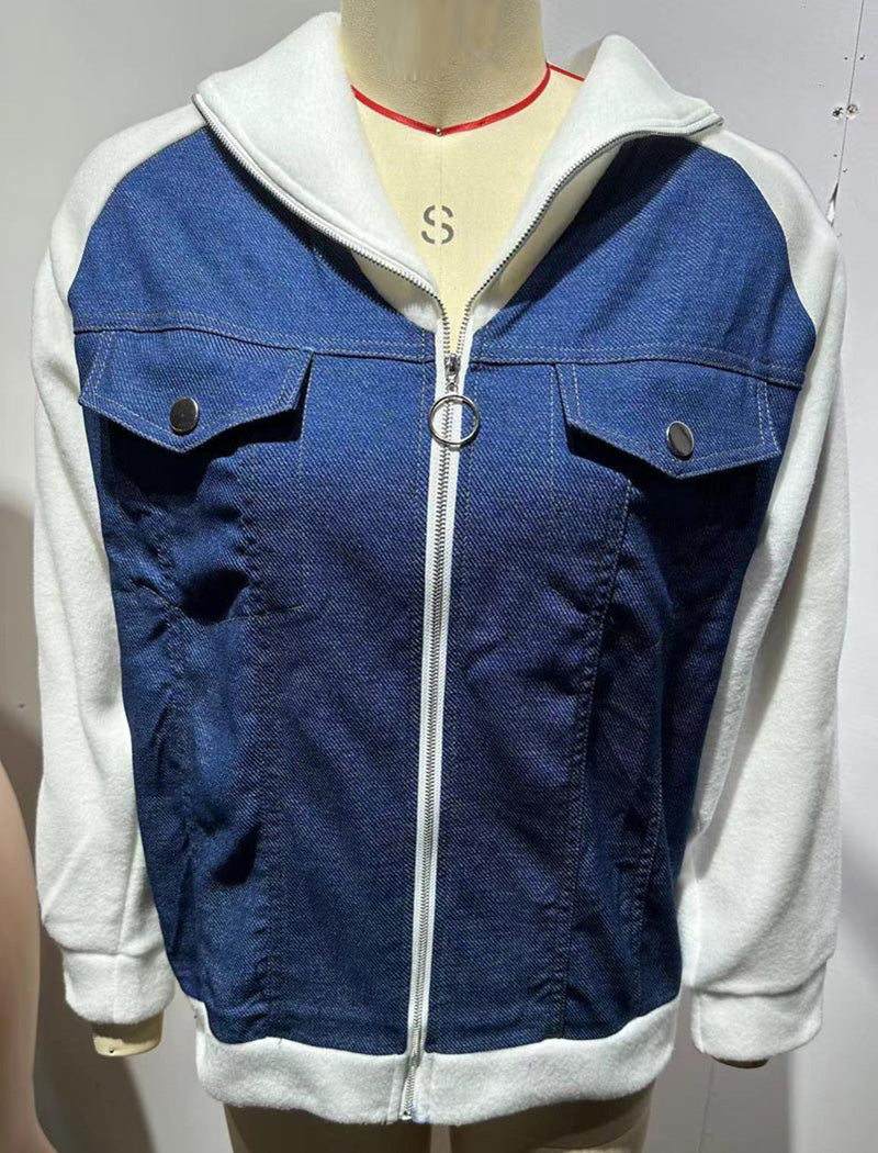 Patchwork Denim Jacket