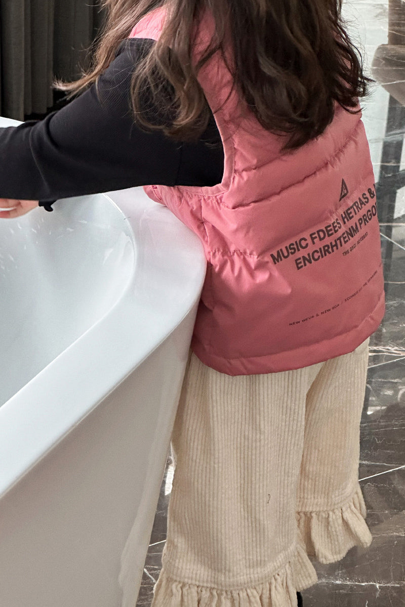 Sleeveless Quilted Vest (Kids)