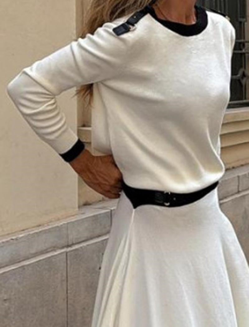 Asymmetrical Skirt Two-Piece Set