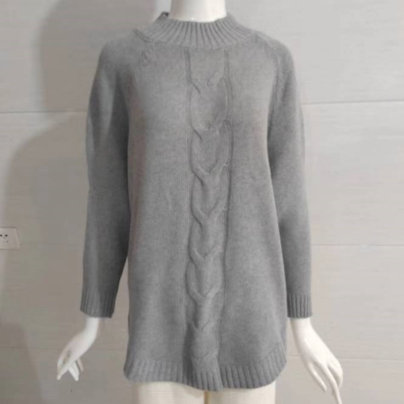 Cable Knit Batwing Sweater