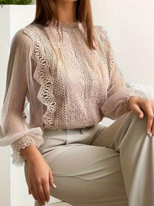 Lace Sheer Blouse