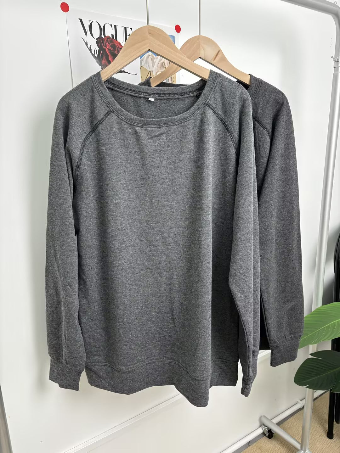 Long-Sleeve Crewneck Pullover
