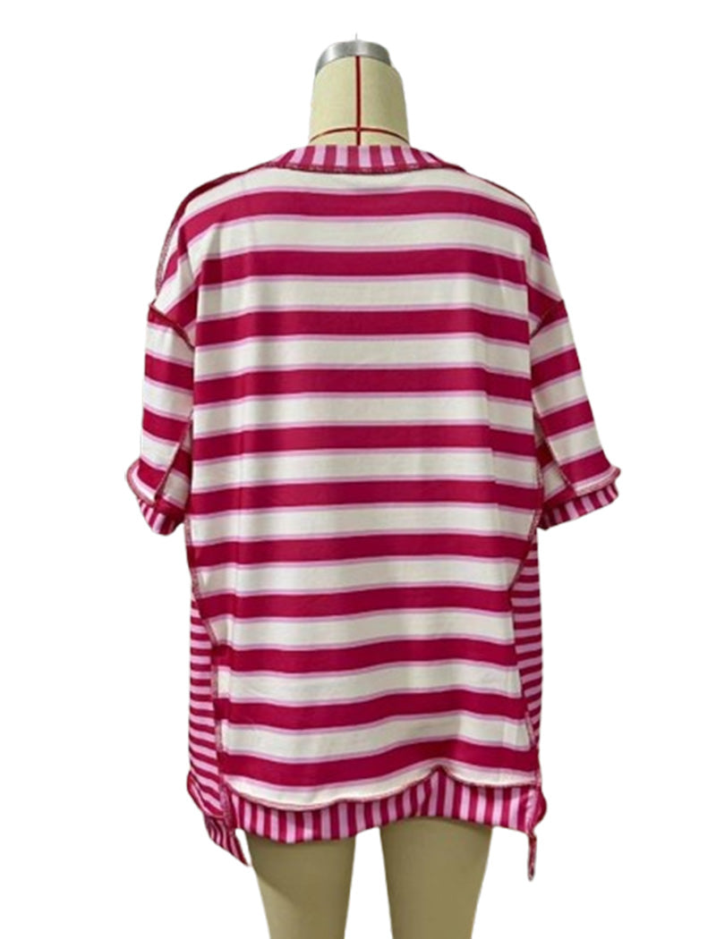 Patriotic Striped Tee