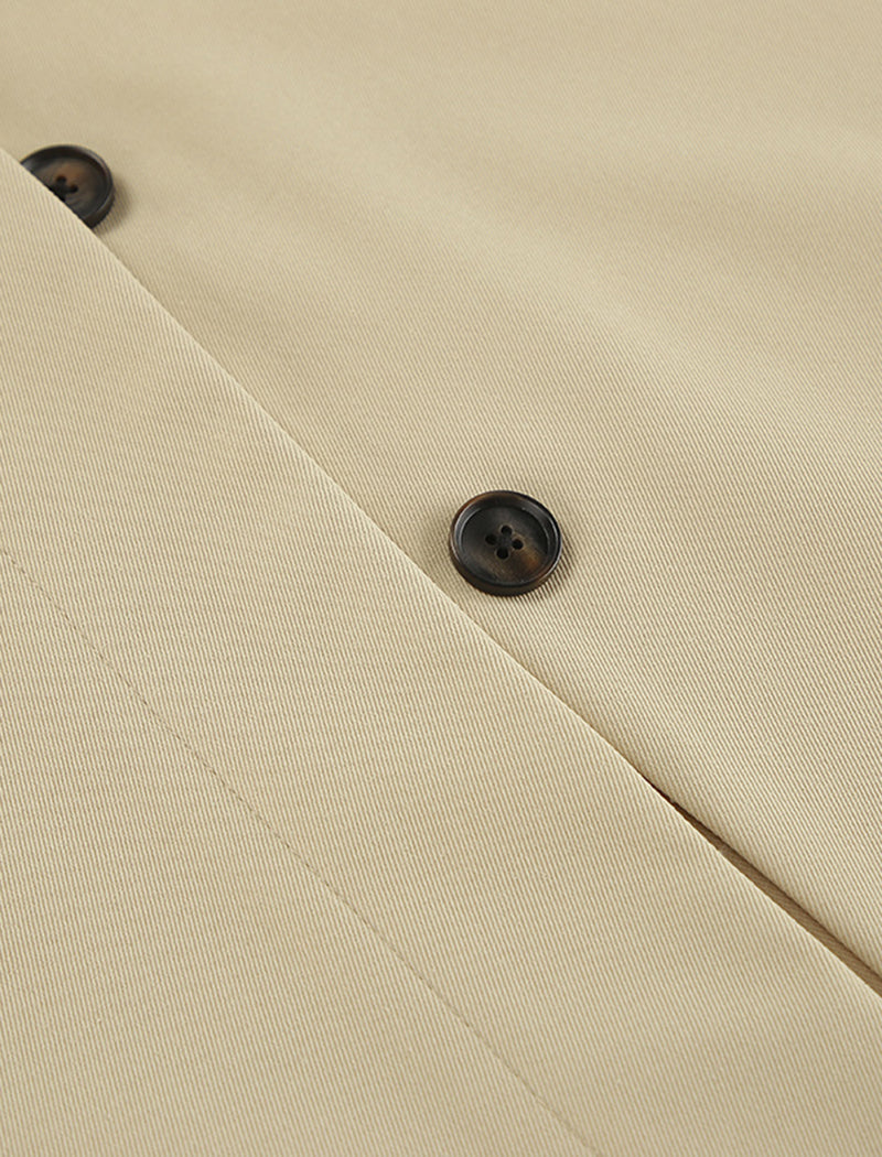 Collared Casual Loose Jacket