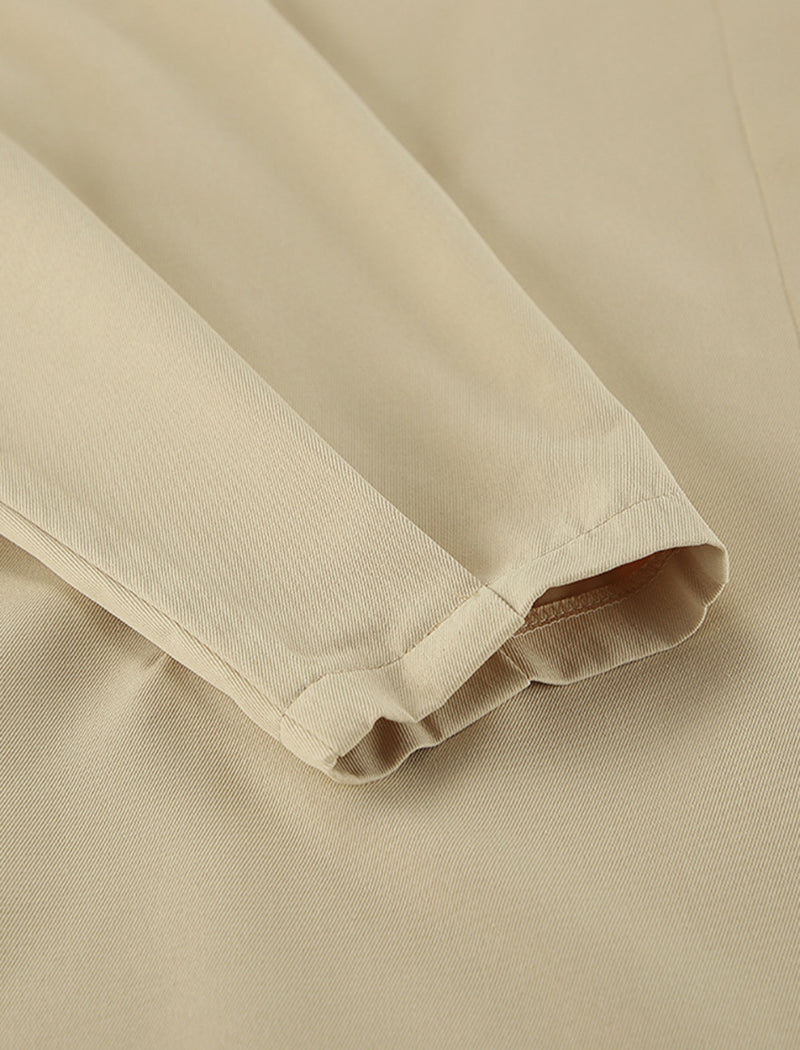 Collared Casual Loose Jacket